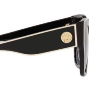 Tory Burch Sunglasses TY 7184 U 192987 Black With Ivory Piping